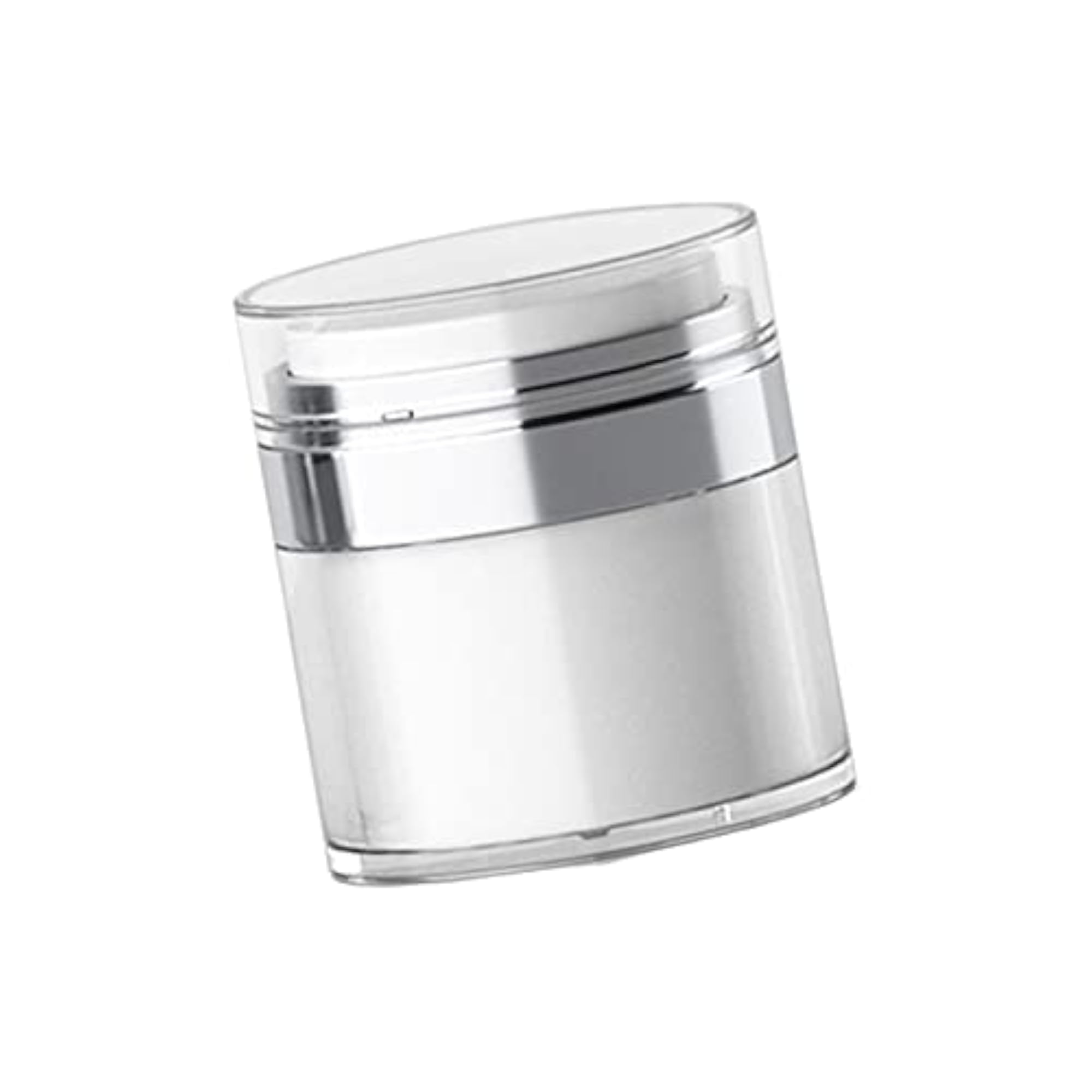 Airless Pump Jars Leakproof Travel Lotion Jar